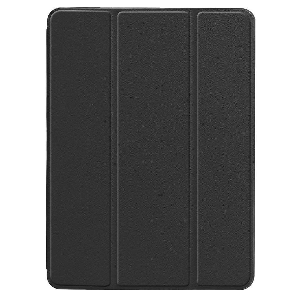 Slim Case for iPad Air 10.5 (2019) / Pro 10.5 (2017) PU Leather Tablet Cover Tri-fold Stand Protector with Pen Slot - Black