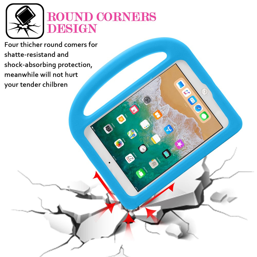 for iPad 9.7-inch (2018)/9.7-inch (2017)/Air 2/Air (2013) Sparrow Style Tablet Cover with Kickstand - Blue