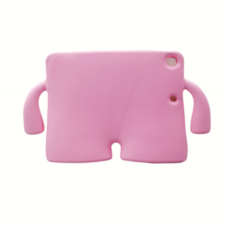 3D Cartoon Shaped EVA Tablet Case Handle Stand Tablet Cover for iPad 10.2 (2021)/(2020)/(2019) / iPad Air 10.5 inch (2019) - Pink