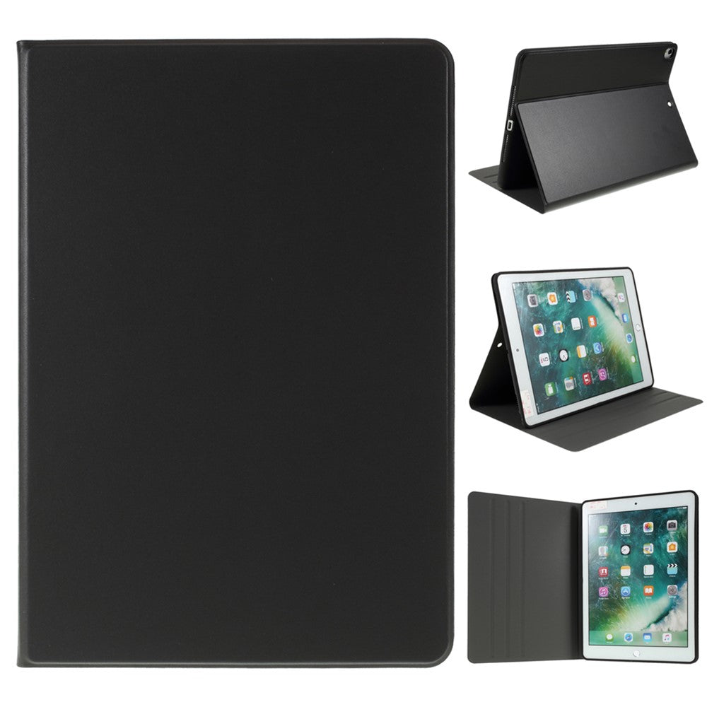 PU Leather Folio Protective Tablet Cover for iPad 10.2 (2021) / (2020) / (2019) / Air 10.5 inch (2019) / iPad Pro 10.5-inch (2017) - Black