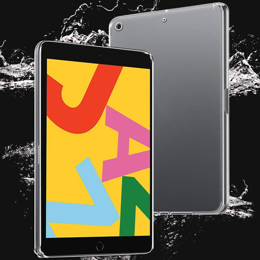 For iPad 10.2 (2021)/(2020)/(2019) Clear Transparent TPU Cover Mobile Phone Case Phone Covering Shell