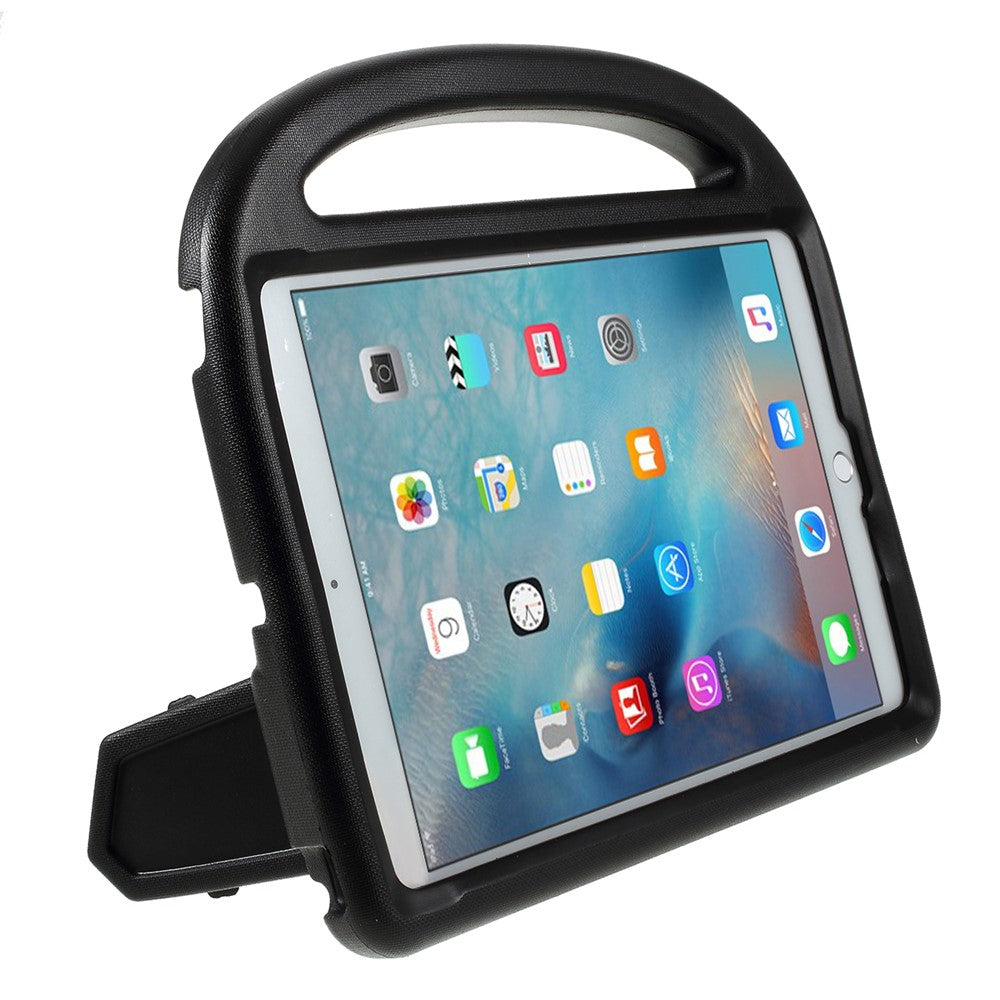 Sparrow Shaped Built-in Handle Kickstand EVA Tablet Casing Shell Tablet Cover for iPad 10.2 (2021)/(2020)/(2019) - Black