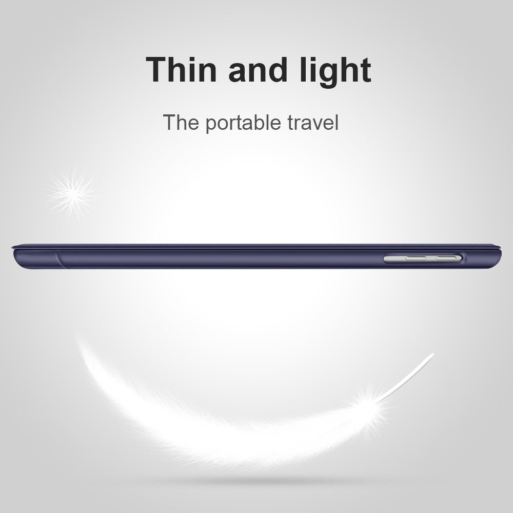 Origami Smart Leather Case [with Shock Absorption TPU / Apple Pencil Storage Groove] for iPad 10.2 (2021)/(2020)/(2019) / iPad Air 10.5 inch (2019) / iPad Pro 10.5-inch (2017) - Rose Gold