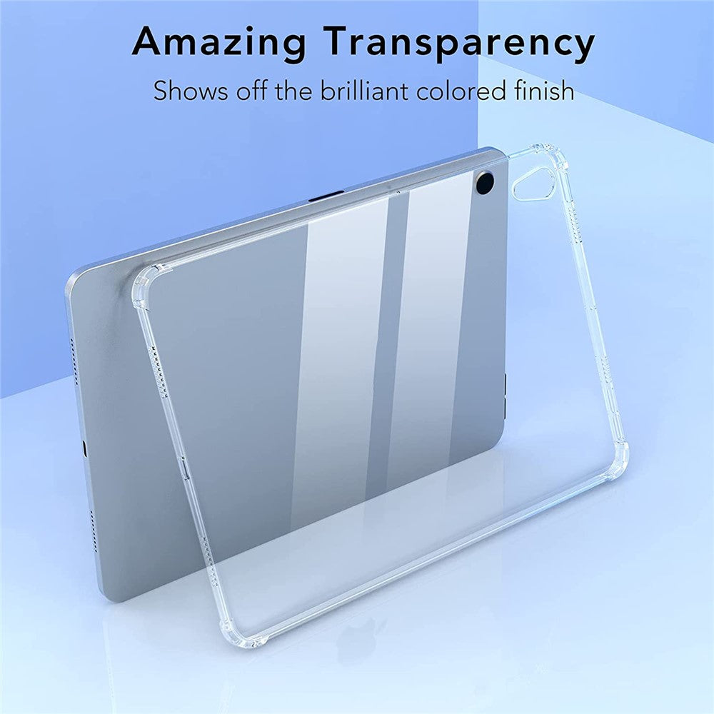 Clear Transparent Four Airbag Soft TPU Back Tablet Case Protective Cover for iPad mini (2024) / mini (2021)