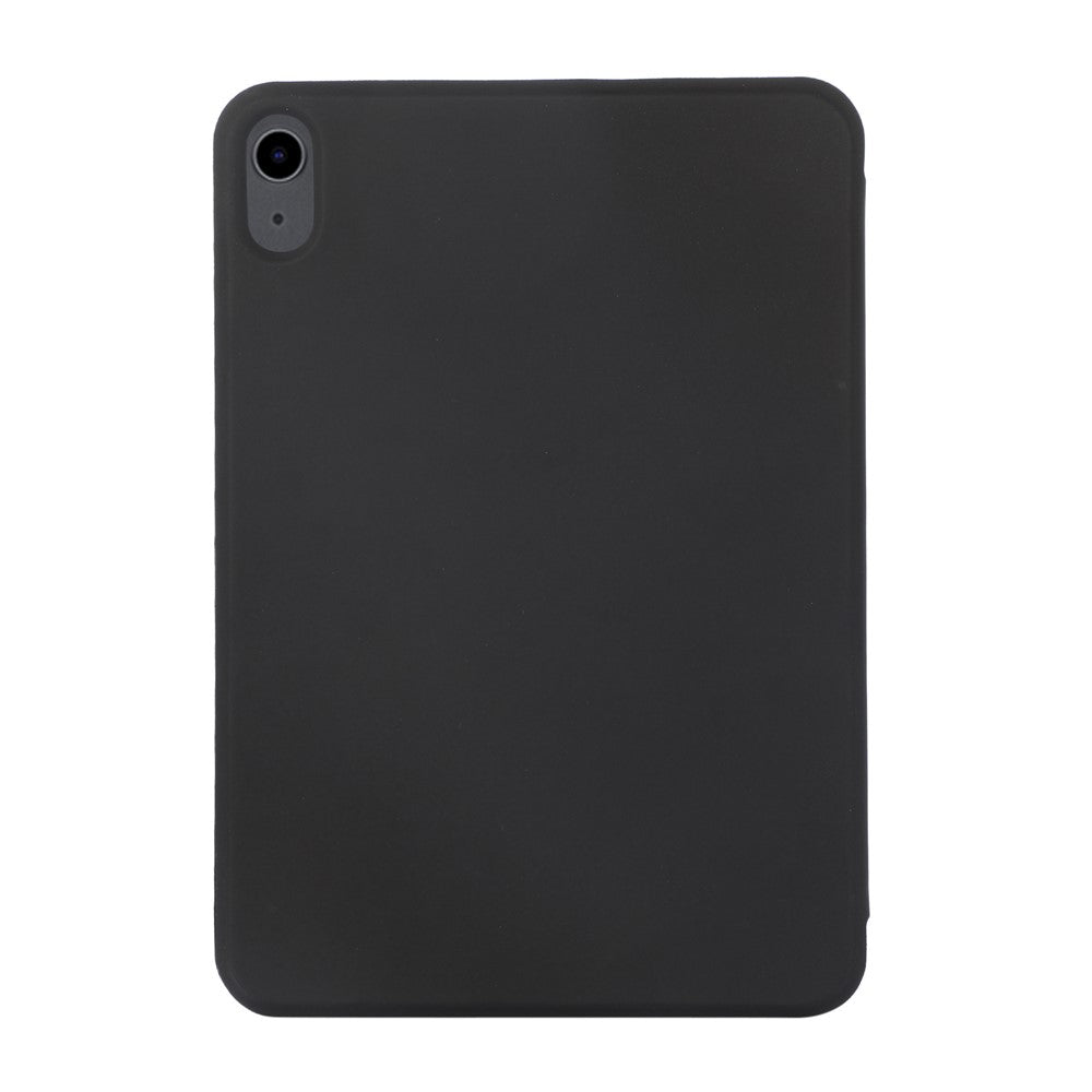 Magnetic Hard PC PU Leather Tablet Cover Shell for iPad mini (2024) / mini (2021) - Black