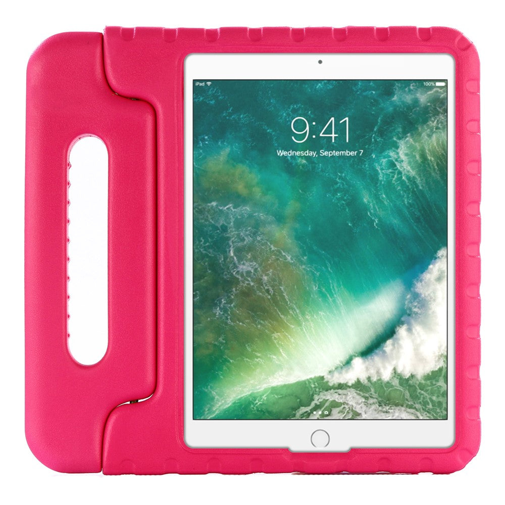 Protection Cover for iPad 9.7-inch (2018) / 9.7-inch (2017) / Air 2 / Air (2013) EVA Tablet Case with Kickstand - Rose