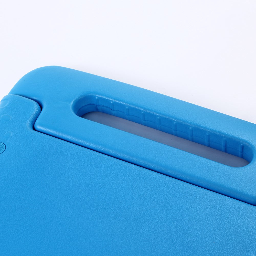 for iPad 10.2 (2021) / (2020) / (2019) / Air 10.5 inch (2019) / Pro 10.5 inch (2017) Kids Safe Handle Kickstand Cover - Blue