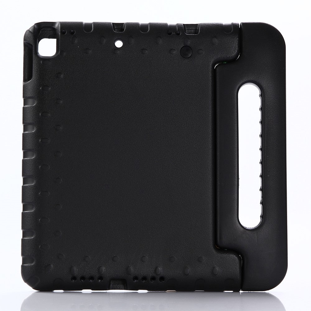 for iPad 10.2 (2021) / (2020) / (2019) / Air 10.5 inch (2019) / Pro 10.5 inch (2017) Kids Safe Handle Kickstand Cover - Black