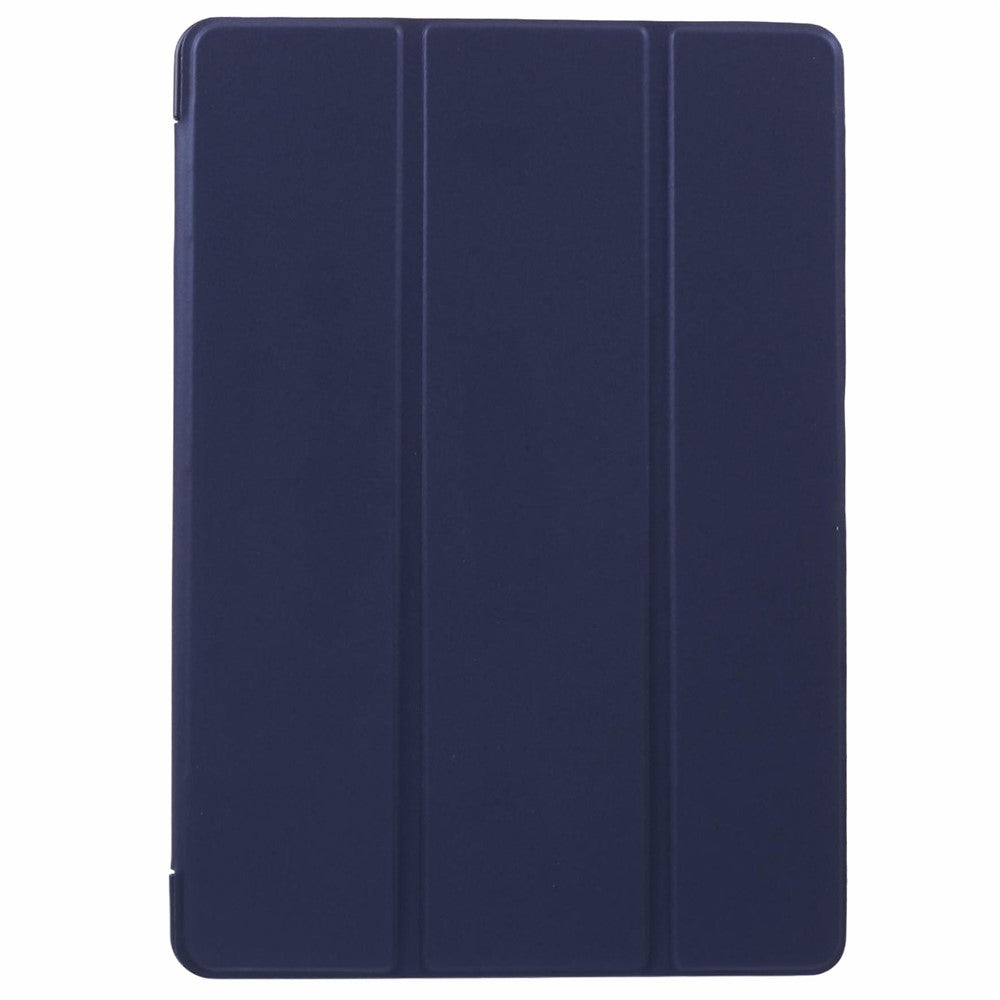 Protective Leather Smart Case Tri-fold Stand Shell for iPad Air 10.5 (2019)/Pro 10.5 (2017) - Dark Blue