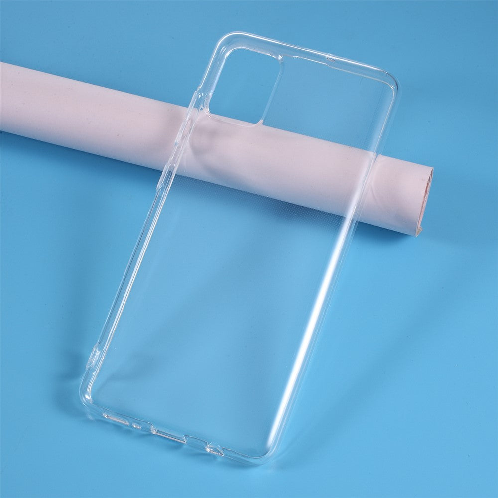 Transparent Non-Slip Inner Thicken Soft TPU Case for Samsung Galaxy A51 2mm Enhanced Phone Cover