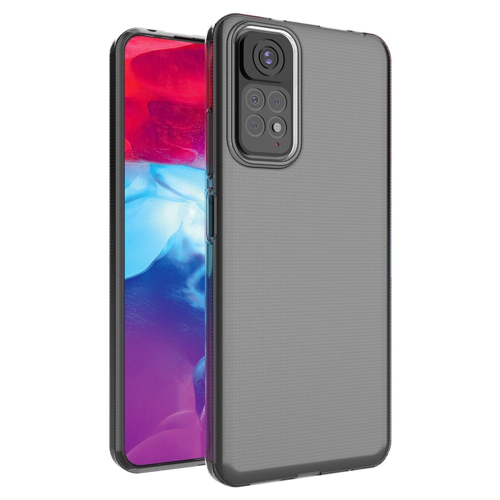 For Xiaomi Redmi Note 11S 4G / Redmi Note 11 4G (Qualcomm) Soft TPU Mobile Phone Case Bag HD Transparent Ultra-Thin Flexible Protective Phone Cover
