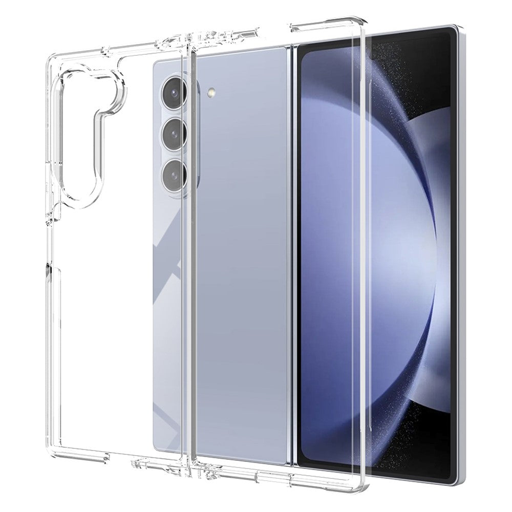 For Samsung Galaxy Z Fold6 5G Clear Case TPU+Acrylic Protective surface Phone Cover