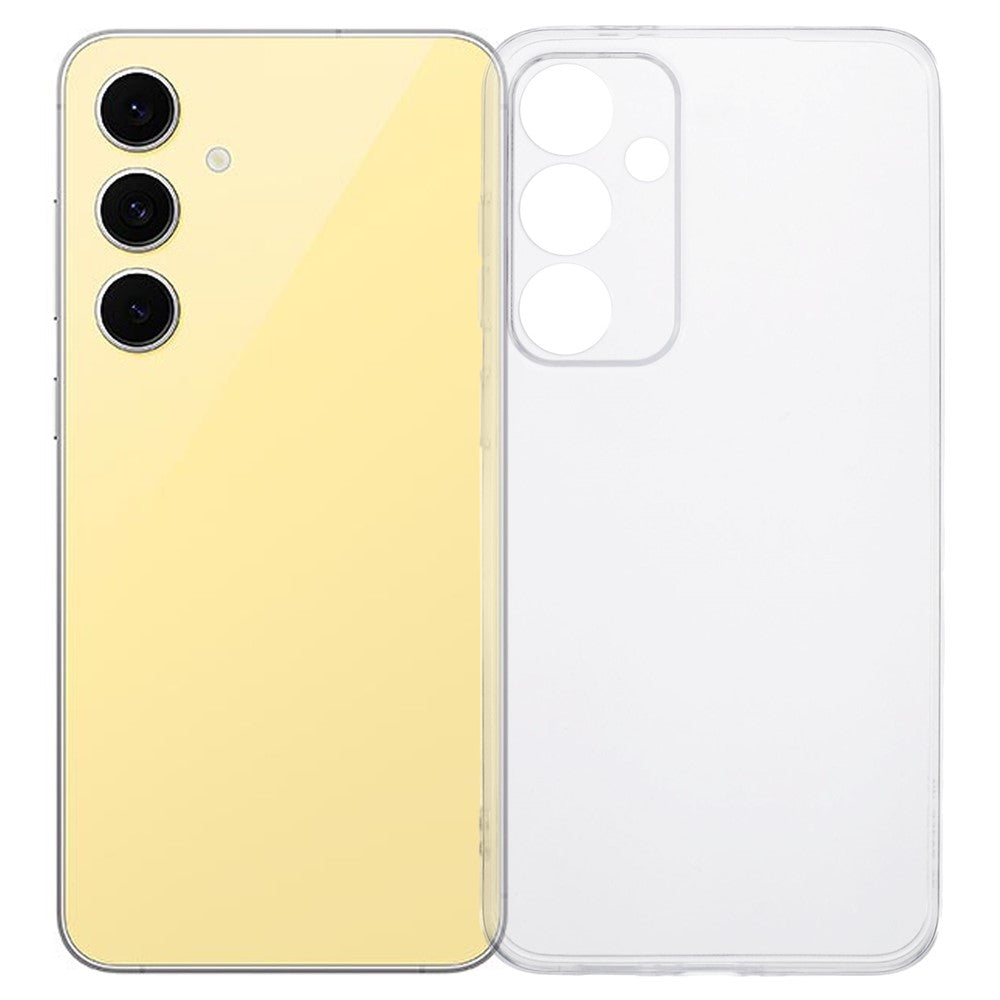 For Samsung Galaxy S24 Case 1.5mm Thickness Clear TPU Phone Cover