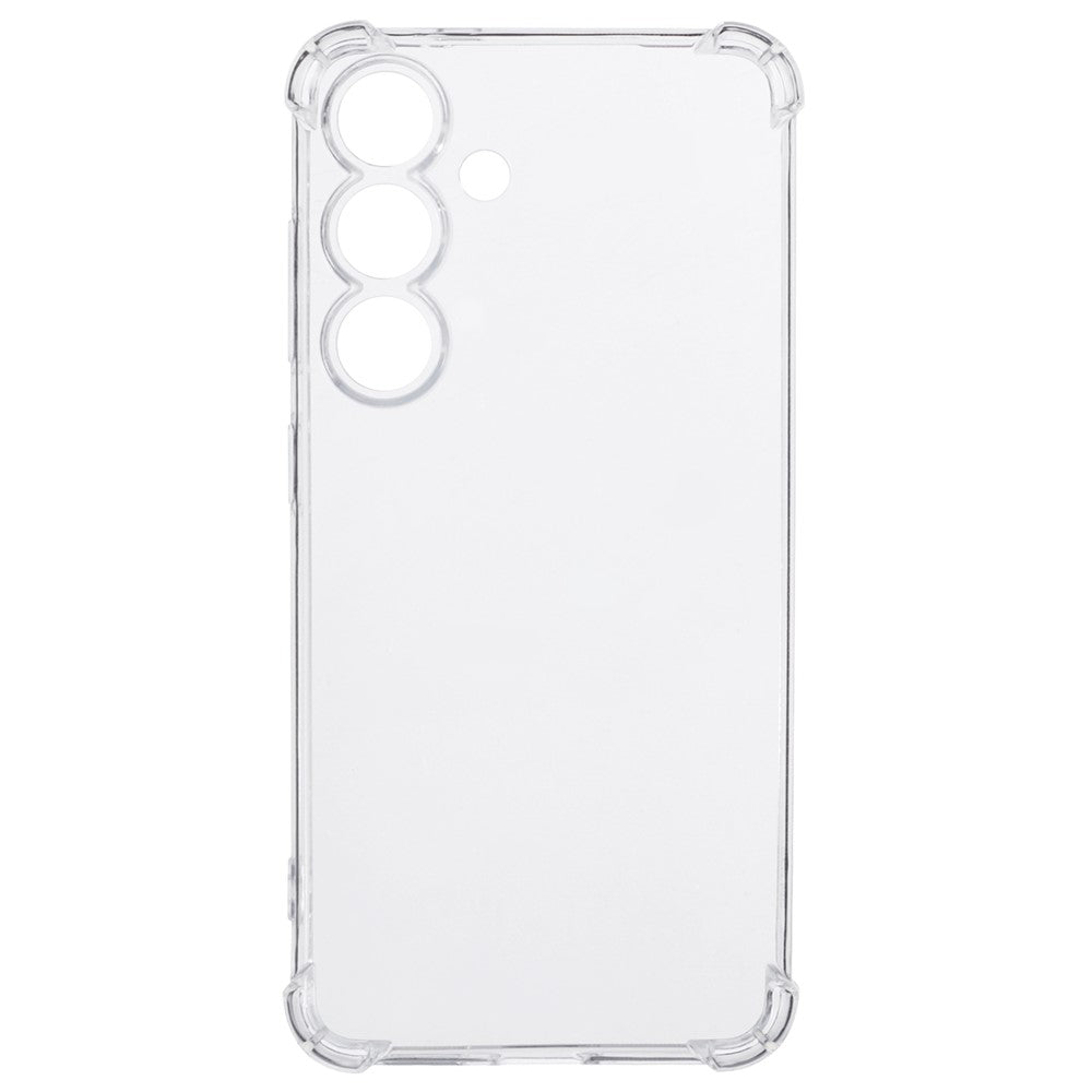 For Samsung Galaxy S25 Phone Case Reinforced Four Corner Clear TPU Cover