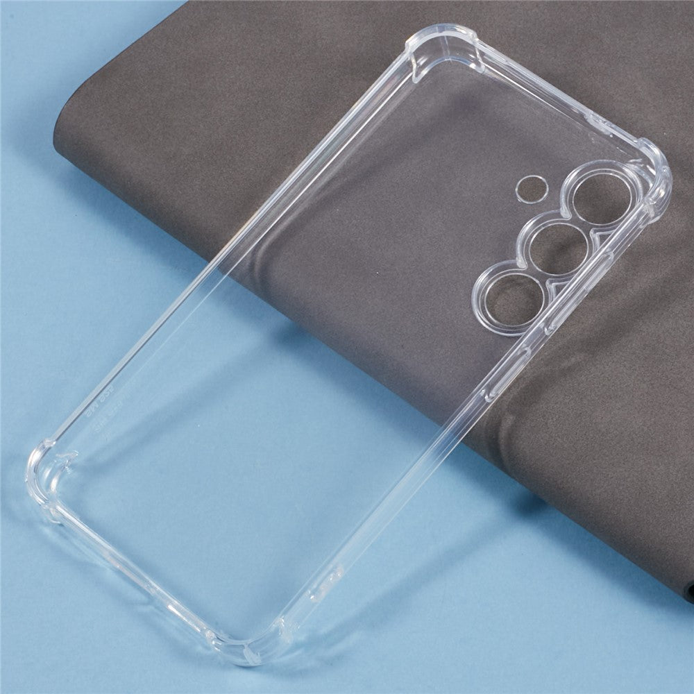 For Samsung Galaxy S25 Phone Case Reinforced Four Corner Clear TPU Cover
