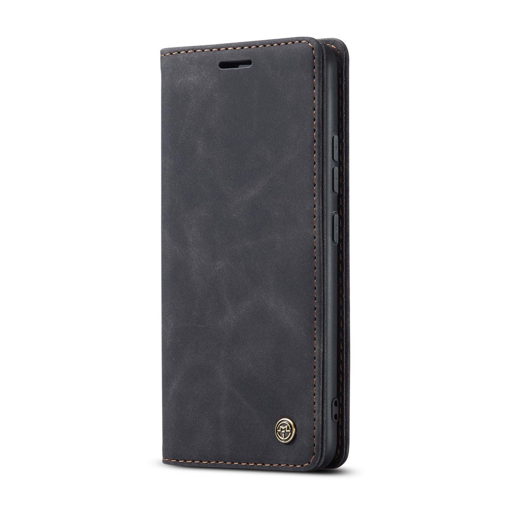 For Xiaomi Redmi Note 14 Pro+ 5G / 14 Pro 5G / Poco X7 5G Case Card Holder Stand Leather Phone Cover - Black