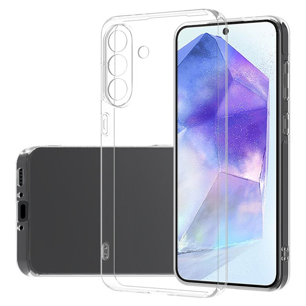 For Samsung Galaxy A36 5G Clear Phone Case Ultra-Thin Flexible TPU Back Cover