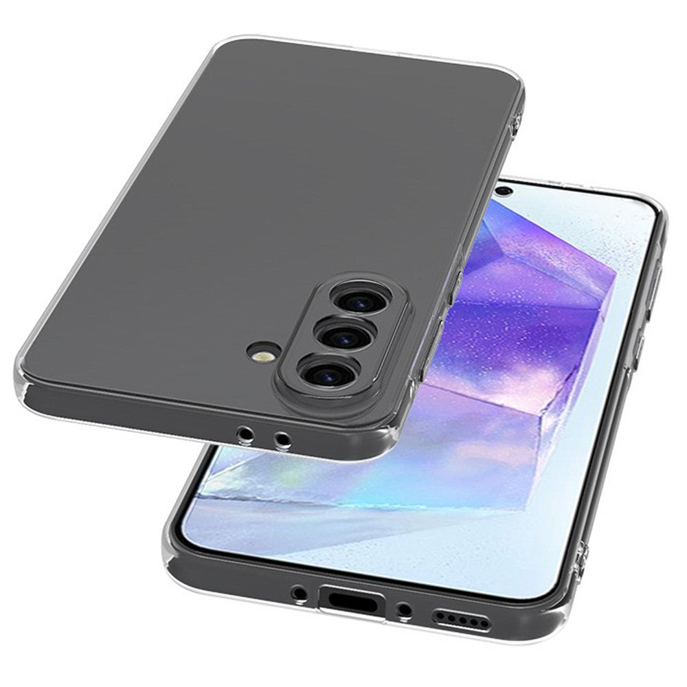 For Samsung Galaxy A36 5G Clear Phone Case Ultra-Thin Flexible TPU Back Cover