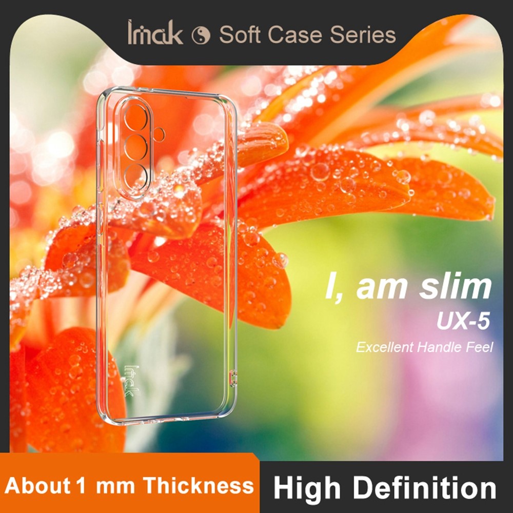 Phone Cover for Samsung Galaxy A56 5G Clear Case TPU Slim Phone Back Cover