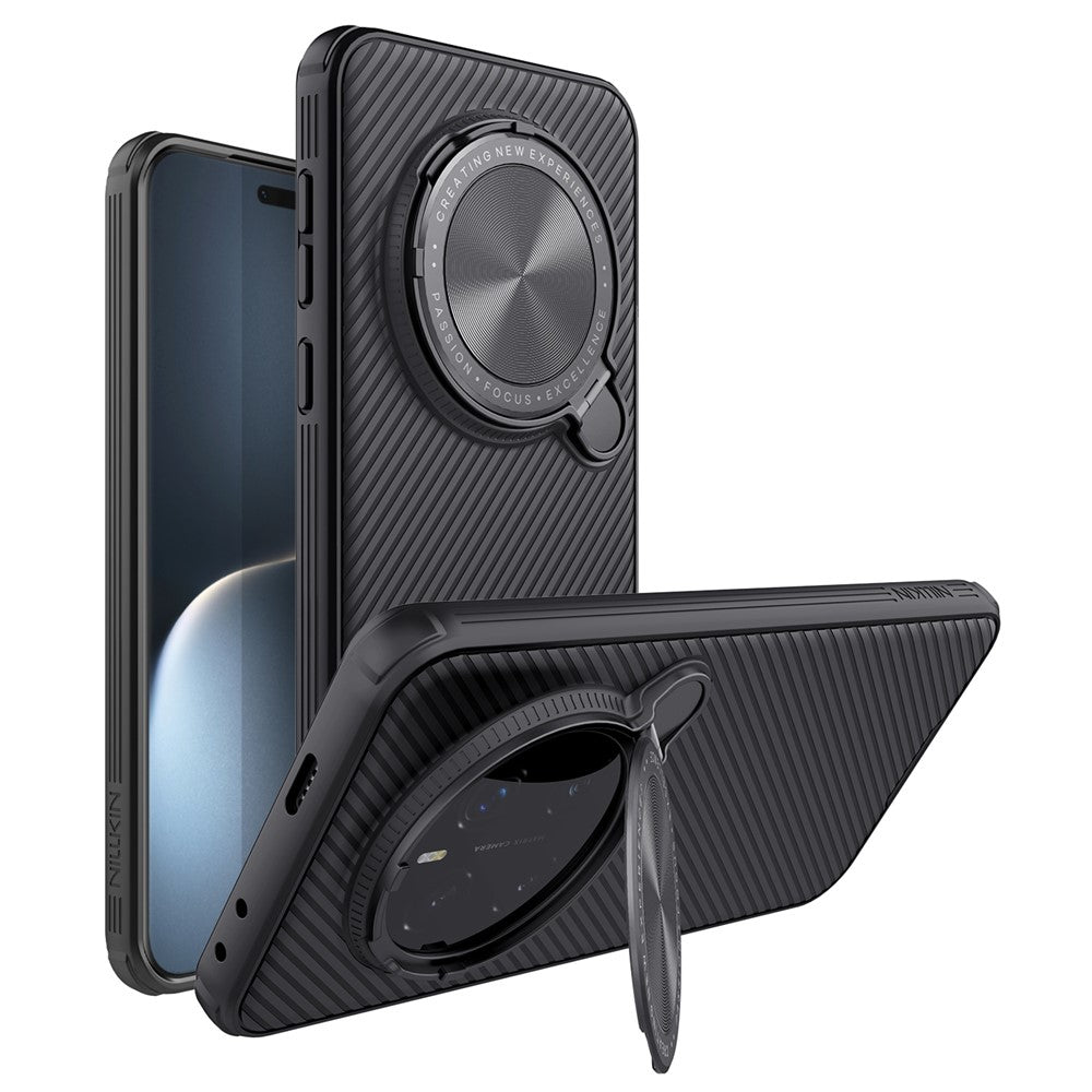 for Honor Magic7 Pro 5G Magnetic Case PC+TPU Phone Cover with Camera Cover