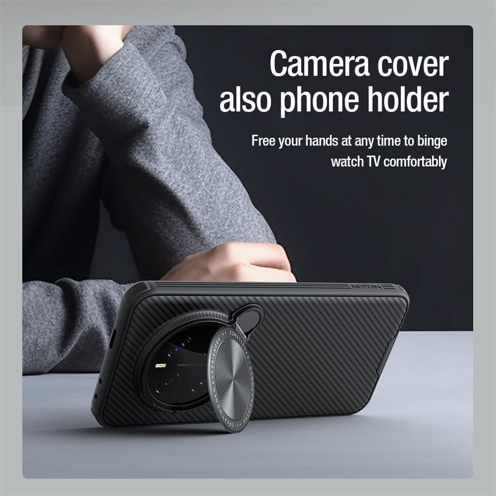 for Honor Magic7 Pro 5G Magnetic Case PC+TPU Phone Cover with Camera Cover