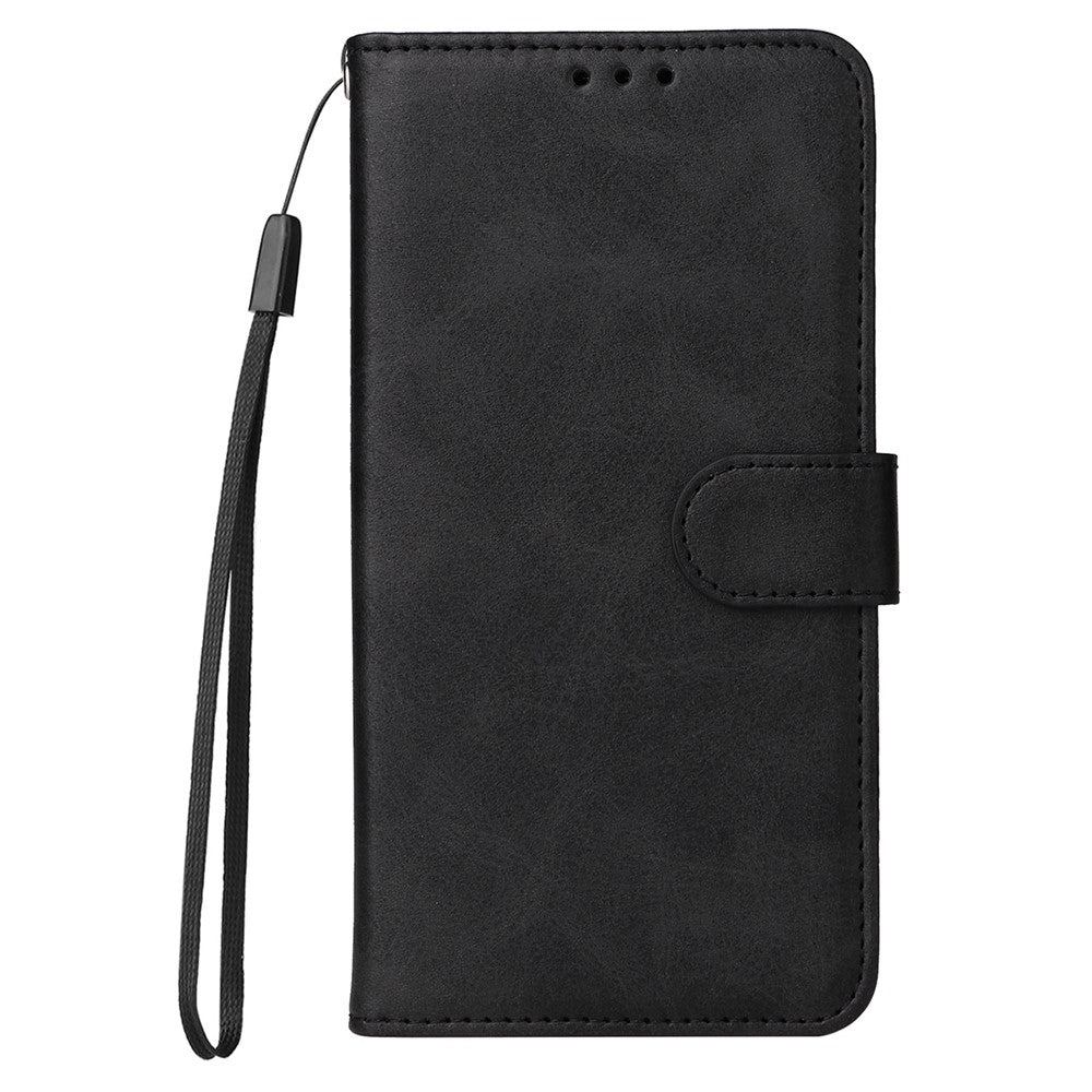 For Samsung Galaxy A56 5G Case Wallet PU Leather Folio Flip Phone Cover - Black