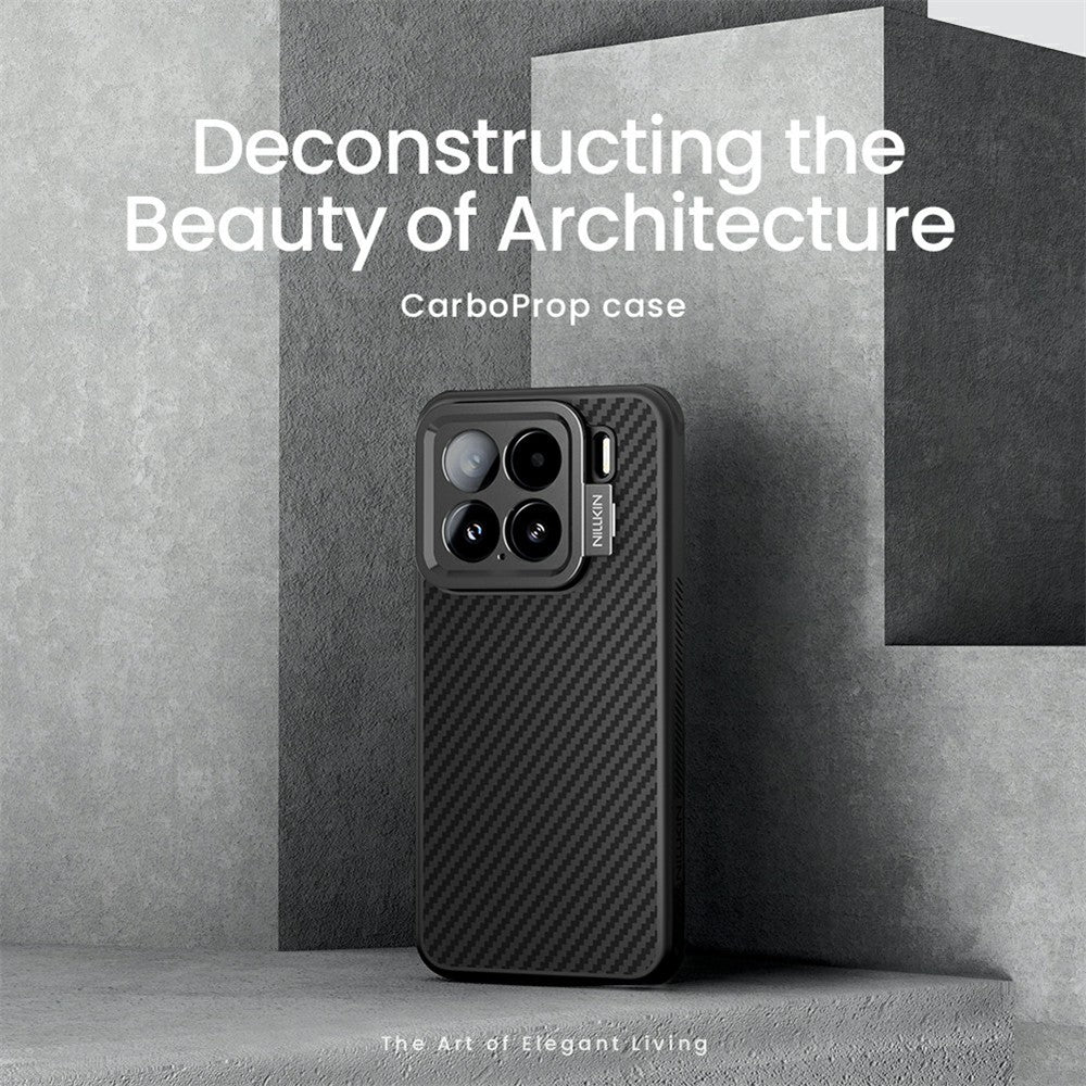 For Xiaomi 15 Magnetic Case TPU + Aramid Fiber Lens Kickstand Phone Cover Precision Cutout