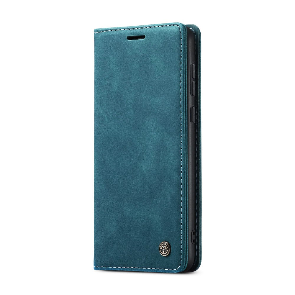 For Samsung Galaxy A56 5G Case Card Holder Stand Leather Phone Cover - Blue