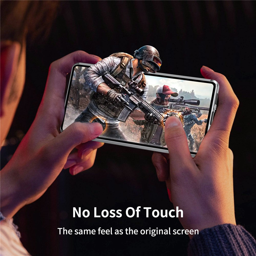 For Samsung Galaxy S25 Ultra Case Anti-Spy Tempered Glass Film Magnetic Frame Phone Cover - Black