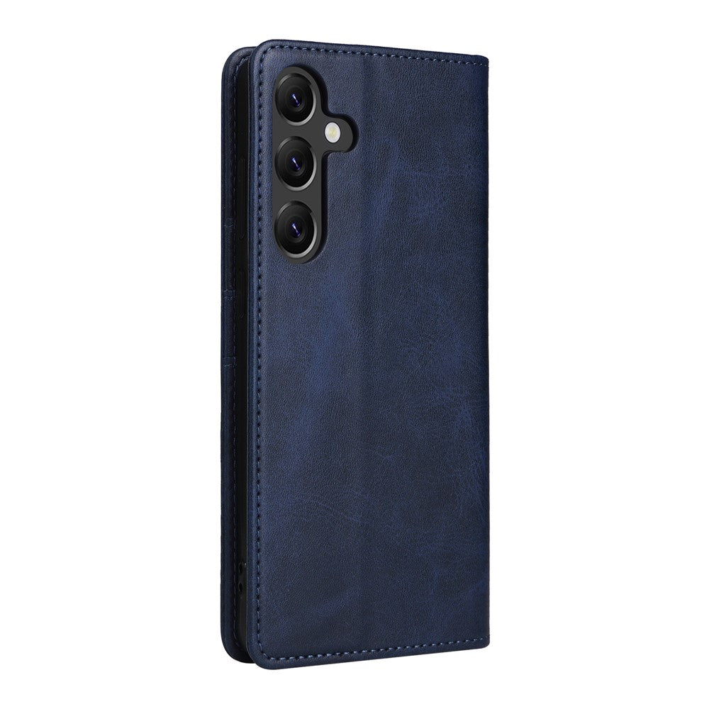 For Samsung Galaxy A56 5G Case PU Leather Phone Wallet Cover - Blue