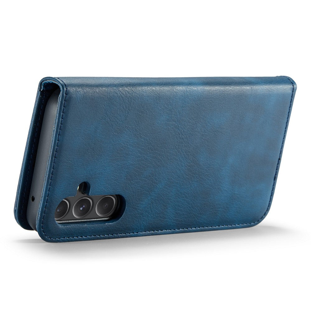for Samsung Galaxy A56 5G Case Detachable Split Leather Phone Cover - Blue