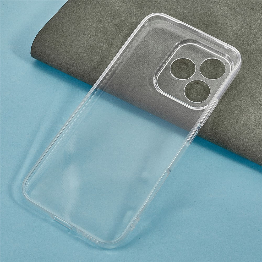 For Honor 400 Lite 5G Back Cover Ultra Thin Flexible TPU Clear Phone Case