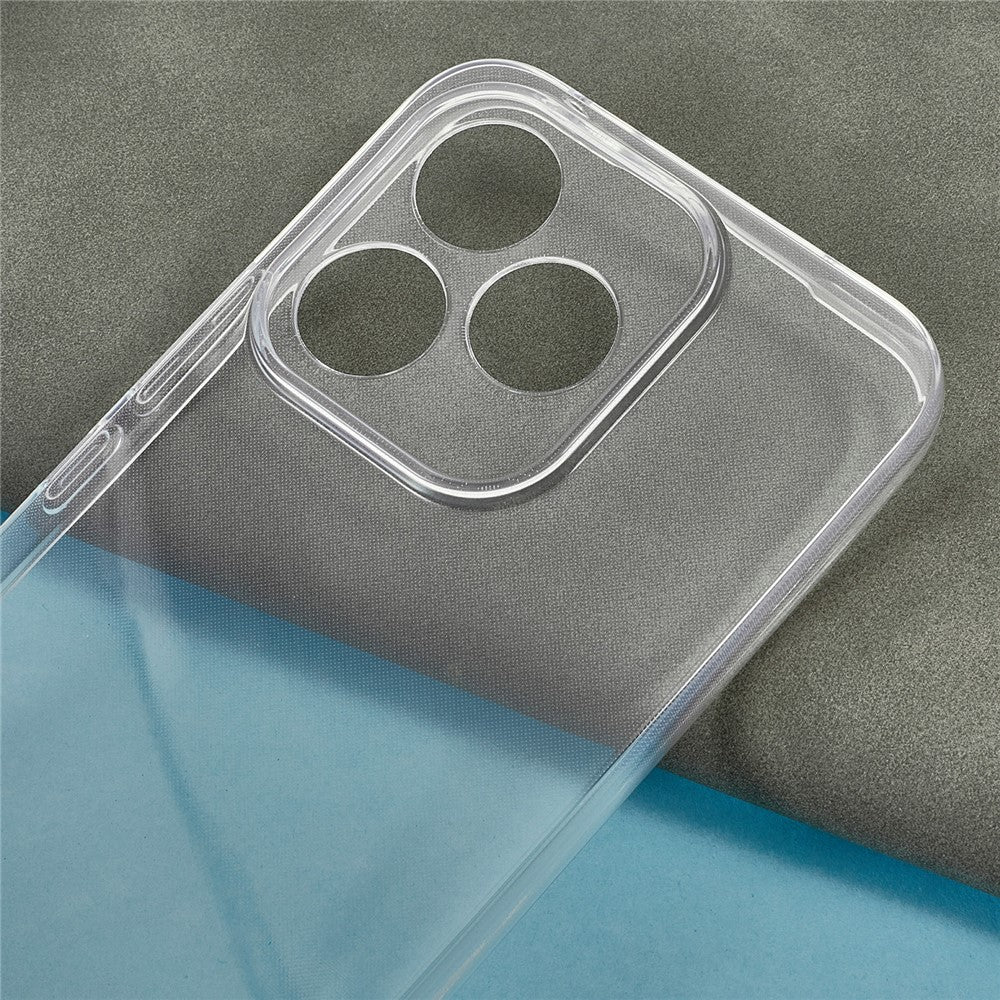 For Honor 400 Lite 5G Back Cover Ultra Thin Flexible TPU Clear Phone Case