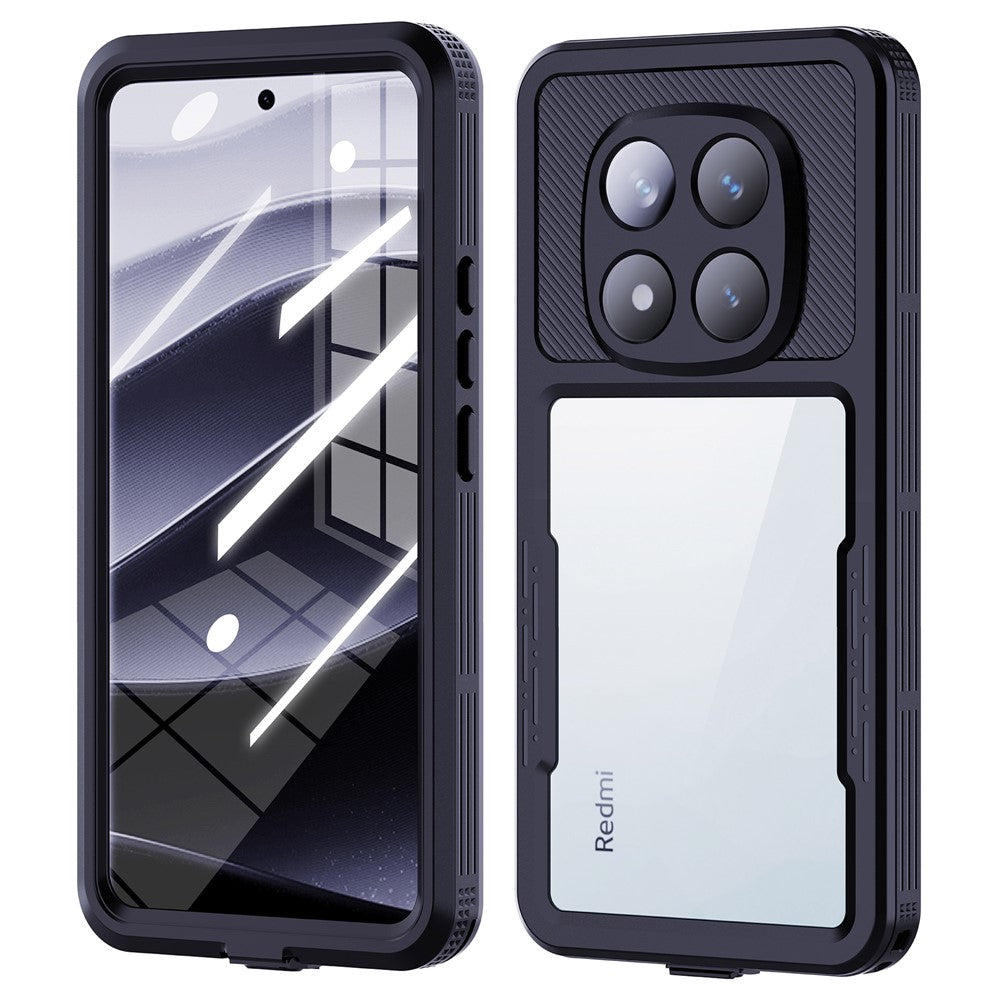 For Xiaomi Redmi Note 14 Pro 5G IP68 Phone Case Clear Back Cover