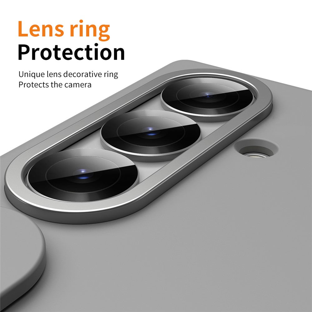 For Samsung Galaxy Z Fold7 5G Case Kickstand Wristband Hard PC Phone Cover - Grey