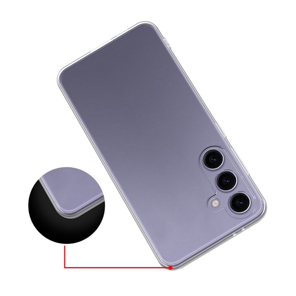 For Samsung Galaxy A17 5G / A17 4G Back Cover Ultra Thin Flexible TPU Clear Phone Case