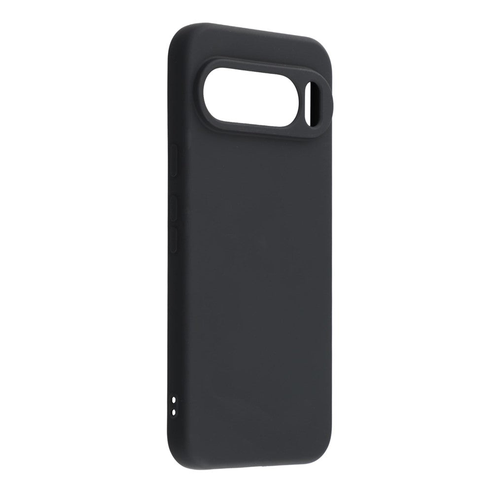 For Google Pixel 10 / Pixel 10 Pro TPU Case Soft Fiber Lining Protective surface Phone Cover - Black