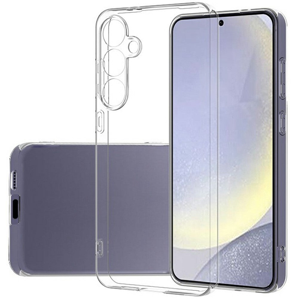 For Samsung Galaxy S25 FE Back Cover Ultra Thin Flexible TPU Clear Phone Case