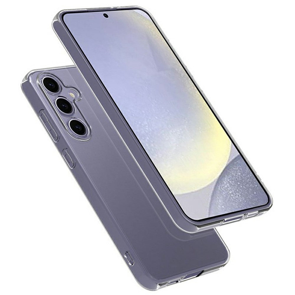 For Samsung Galaxy S25 FE Back Cover Ultra Thin Flexible TPU Clear Phone Case