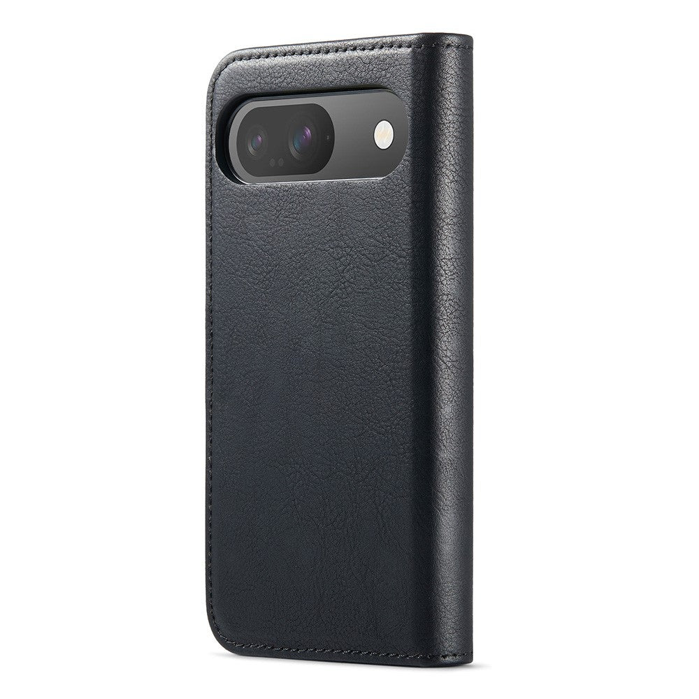 for Google Pixel 10 Pro / Pixel 10 Case Detachable Split Leather Phone Cover - Black