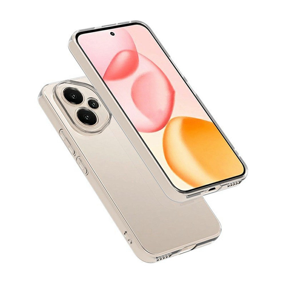 For Honor 400 5G (Global) Back Cover Ultra Thin Flexible TPU Clear Phone Case