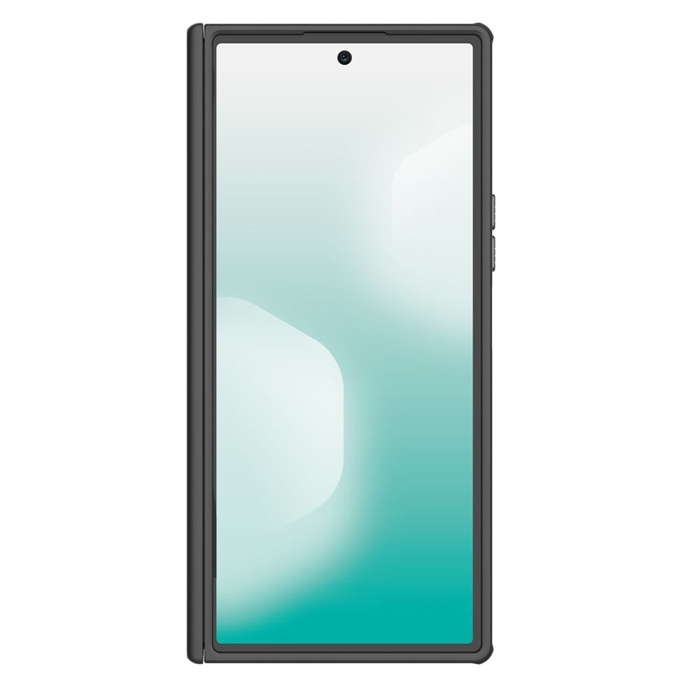 Iceblade CamProp For Samsung Galaxy Z Fold7 5G Magnetic Case Lens Frame Kickstand PC + TPU Phone Cover - Black