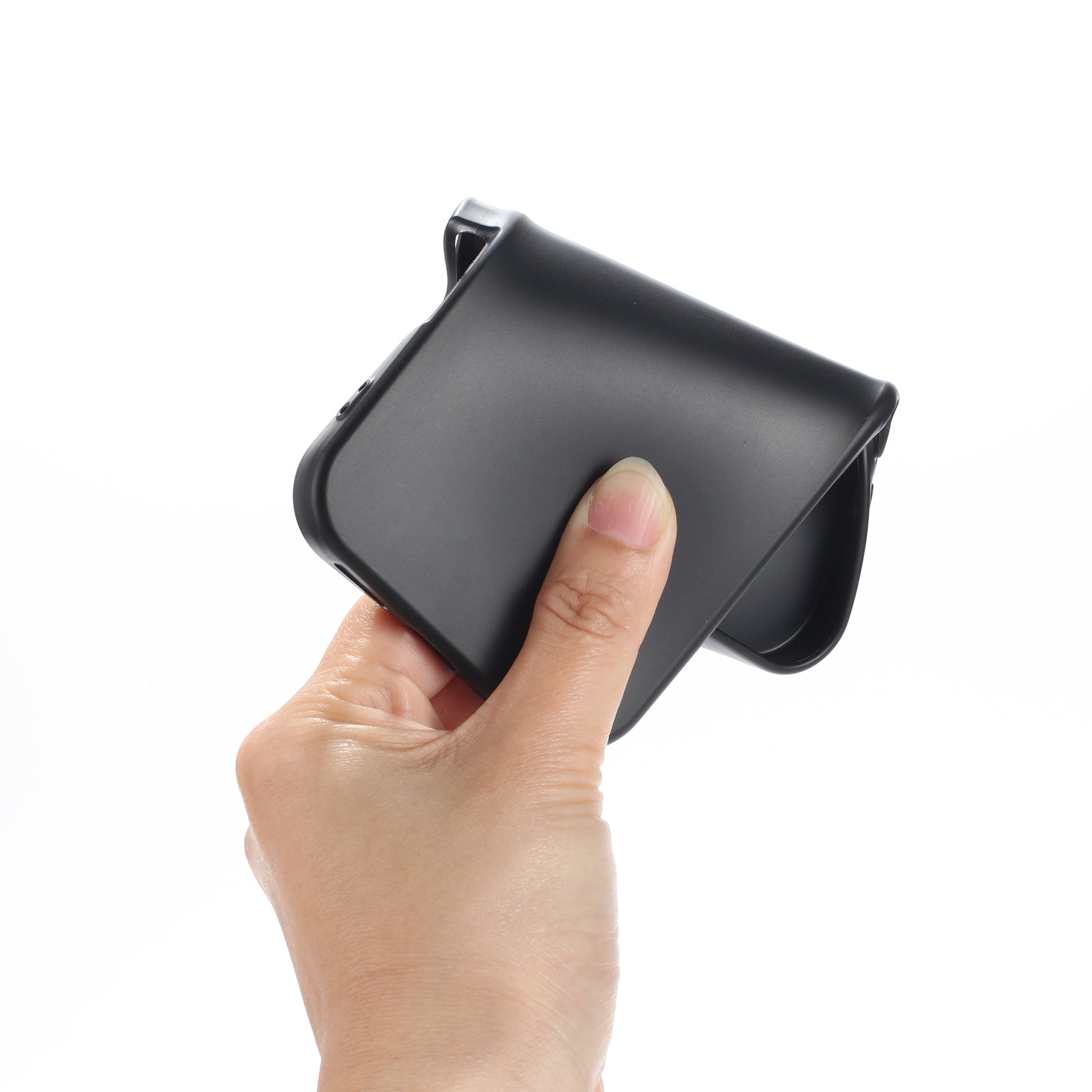 For Xiaomi 15T TPU Case Soft Matte Anti-fingerprint Phone Back Cover - Black