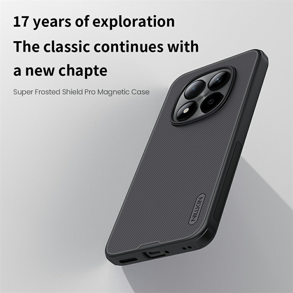 Frosted Shield Pro for Xiaomi Redmi Note 15 Pro 5G (Global) Magnetic Case PC + TPU Phone Cover