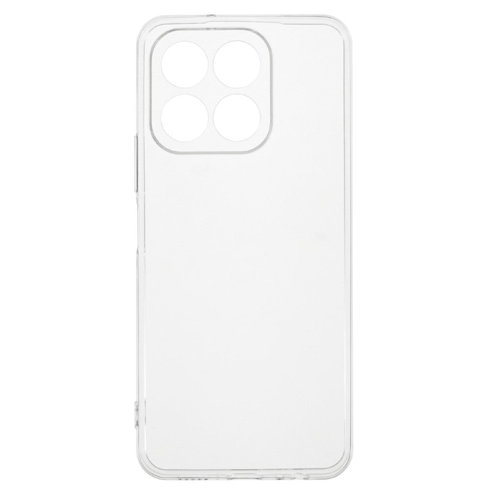 For Honor X7d 4G / 400 Smart 5G Back Cover Ultra Thin Flexible TPU Clear Phone Case