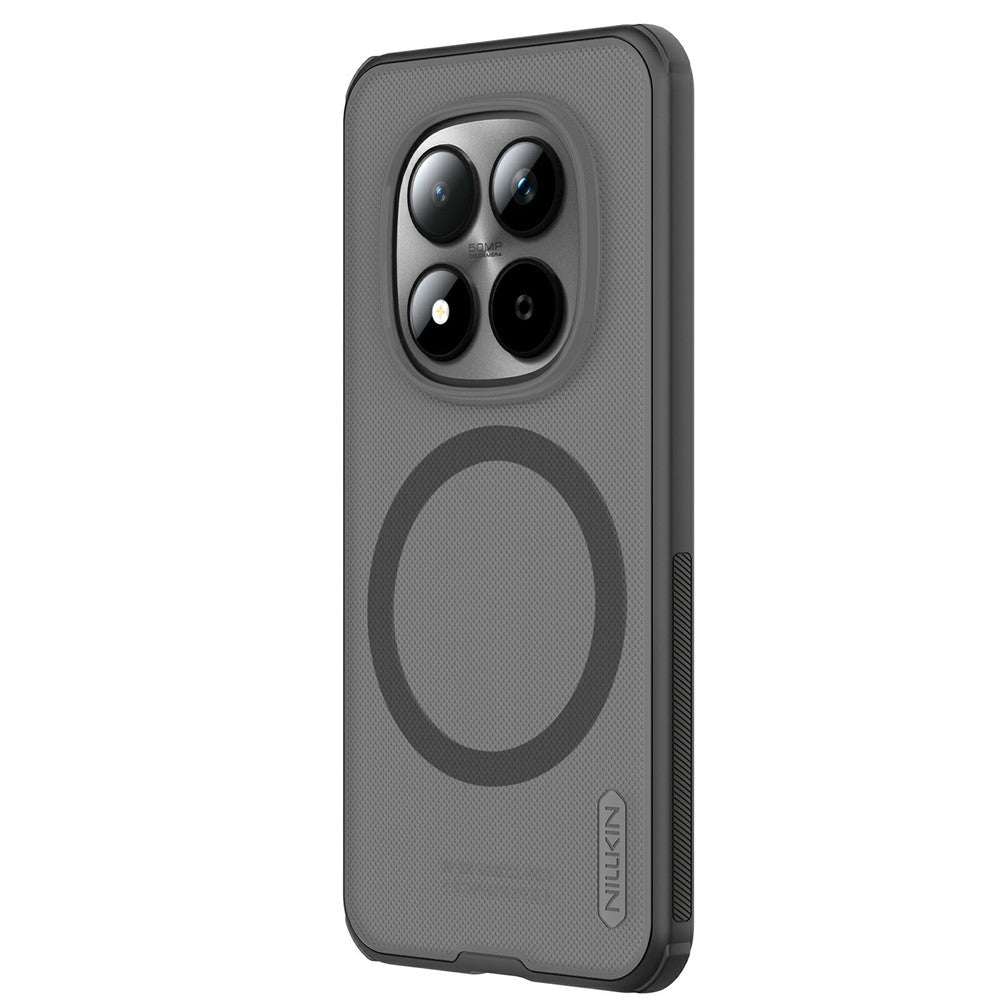 Super Frosted Shield Pro for Xiaomi Redmi Note 15 Pro+ 5G (Global) Magnetic Case Matte PC TPU Clear Black Phone Back Cover