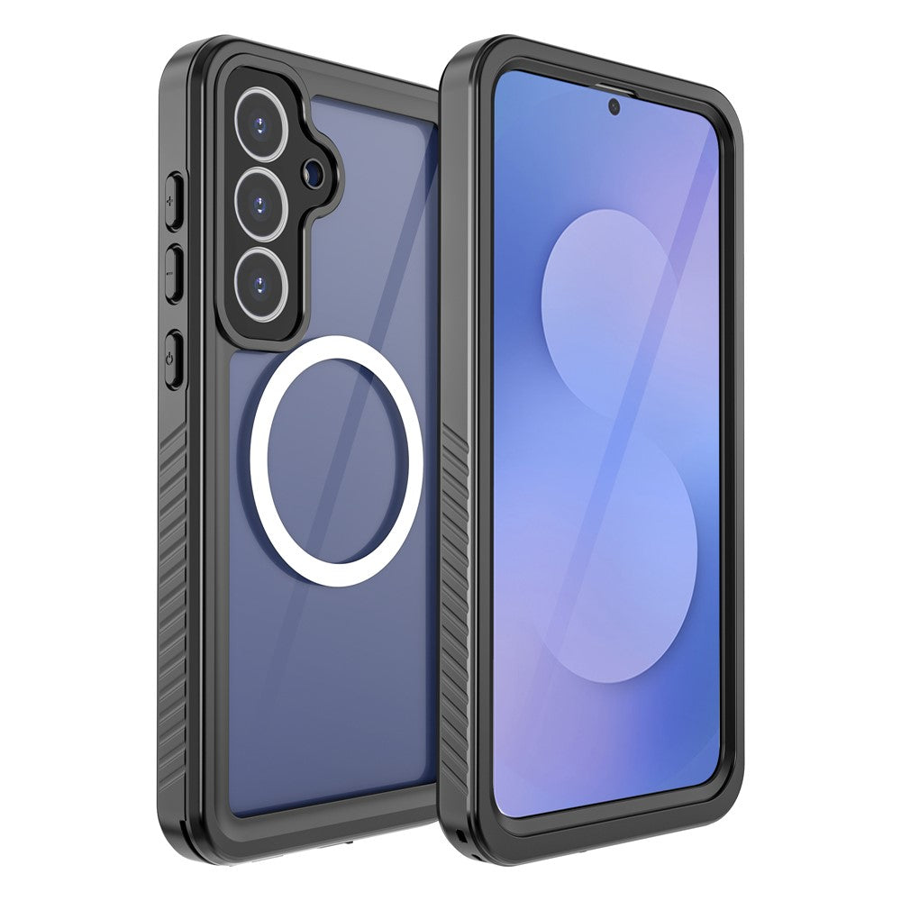 For Samsung Galaxy S25 FE Magnetic Case PC TPU PET Clear Phone Cover