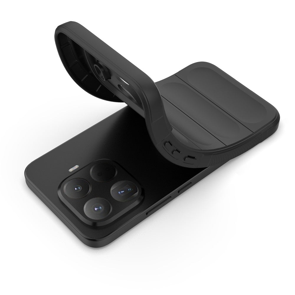 For Xiaomi 15T Pro Case Soft TPU Rugged Phone Back Cover - Black