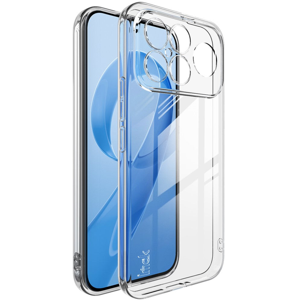 For Xiaomi Redmi K90 Pro Max 5G / Poco F8 Ultra Transparent TPU Phone Case Protective Phone Cover