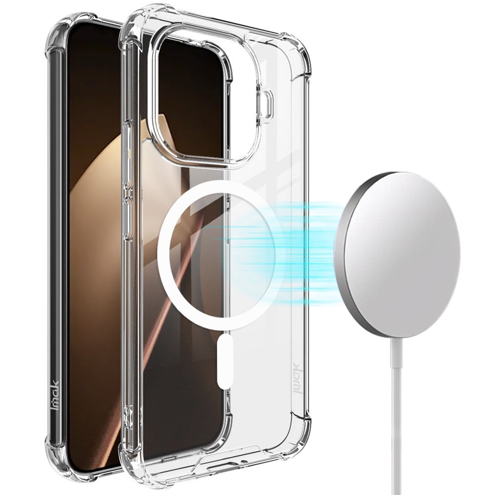 For Xiaomi 15T Pro Magnetic Case PC + TPU Protective Phone Back Cover